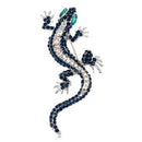 Unique Lizard Rhinestone Brooch Pin Women Geckos Brooch Clothes Jewelry BroSEAU
