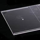 3pcs Acrylic Clear Card Bag Purse Wallet Stencil Template DIY Leather Craft