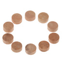 Set of 10 Round Trumpets Cornet Water Key Cork Pads Dia. 10mm Brass Instrument