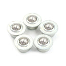 5PCS CY-15H 32mm Ball Metal Transfer Bearing Unit Conveyor Roller Wheels BX