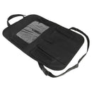 Car Seat Back Organizer 420D Oxford Fabric Waterproof Storage Bag Kick Mat