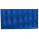 Heavy Duty Rubber Bar Mats Blue, 12 x 6 inch, Heat Resistant