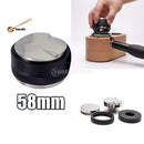 58mm Espresso Coffee Grind Tamper Leveller Stainless Dual Head Powder Hammer