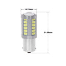 2x New White Bulb LED Car BA15S P21W 1156 Backup Reverse Light 33-SMD 5630 12V