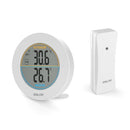 Table Wireless Thermometer LCD Display Indoor Outdoor Sensor Wall Temperature