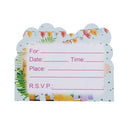 10pcs Safari theme invitations cards kids birthday wedding party invitati FE MO