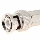 2Pcs BNC RG59 Coaxial Hexagon Connector Adaptor For CCTV Camera UseSEAU