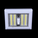 4* COB LED Light Switch Wall Night Lights Battery Operated Closet LampBDlj