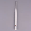 1PC 2.4GHz white WiFi antenna 5dBi aerial RP SMA male connector 2.4g antenna M&O