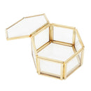 Glass Jewelry Organizer Display Case With Lid Plants Flower Holder Terrarium