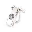 Stainless Steel U Shaped Shackle Buckle For Paracord Bracelets with compass  JR