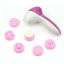 Cleansing Massager 6 In 1 Smoothing Body Face Skin Care Facial Beauty Massager