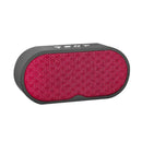 Portable Bluetooth Speaker Portable Wireless Player Linen Design Subwoofer