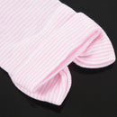 Newborn Baby Hospital Hat Beanie With Bow Cute Soft Sweet Baby Caps (Pink) U2B1