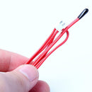 5pcs NTC 10K Ohm Thermistor Temperature Sensor Cylinder Probe Cable