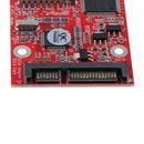 For SD SDHC Secure Digital MMC to SATA Adapter Converter  Support Windows Linux