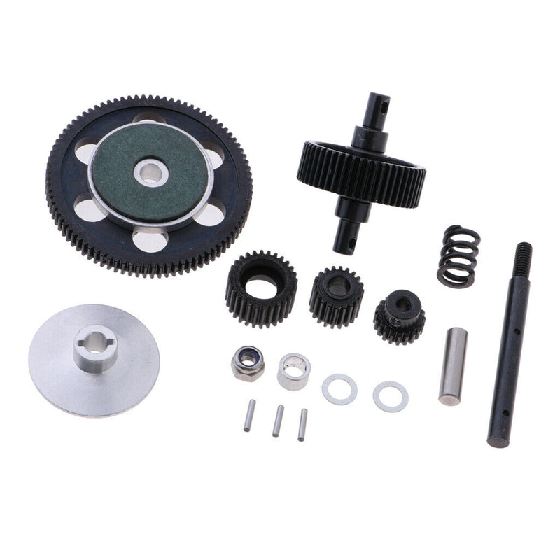 Full Set Gearbox Gears Metal Pinions Bundle for Axial SCX10 1:10 RC Crawler