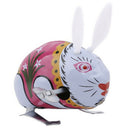 1Pc cute tin wind up clockwork toys jumping rabbit classic toyA Gw