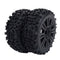 4xRC Car Wheel Rim Tyres 1/8 RC Truggy Truck Accessory Climbing Rock Crawler
