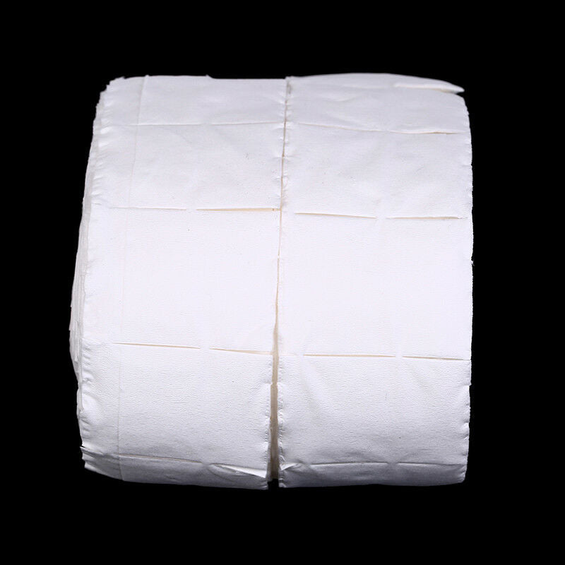 500X Wipe Nail Polish Gel Remover Paper Cotton Pads Roll Nail Art Cleaner Too Gw