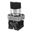 22mm Latching 2 NO 3-Position Rotary Selector Select Switch ZB2-BE101C