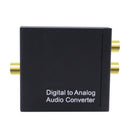Digital to Analog Converter DAC Digital SPDIF Toslink to Analog Stereo Audi H4V3