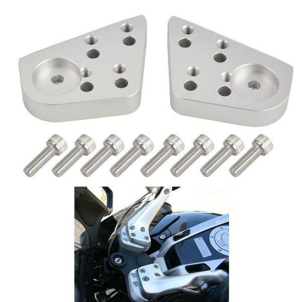 2pcs CNC Handlebar Riser Mounting Extension Kit fit for BMW R1150R 2001-2006