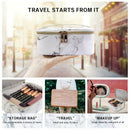 Marble Makeup Bag Portable Travel Cosmetic Bag Organizer Multifunction Case