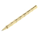 High Quality Brass 0.5mm Chrome Trim Gel Pen Writing Instrument Golden