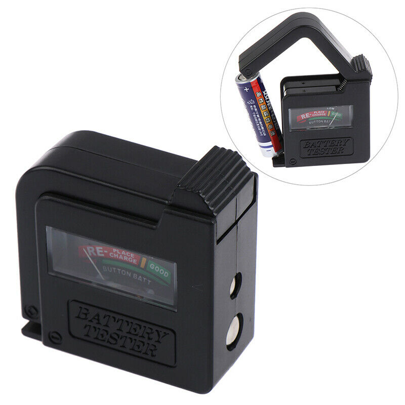Battery Tester Battery Capacity Checker For AA AAA 9V 1.5V Button Cell Batte Ew