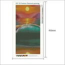 5D DIY Full Drill Diamond Painting Sunset Sea Cross Stitch Embroidery Kits