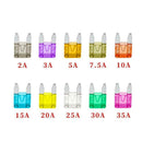 120Pc Small Car Fuse Cover Car insurance Plug-in Fuse Box C4S9