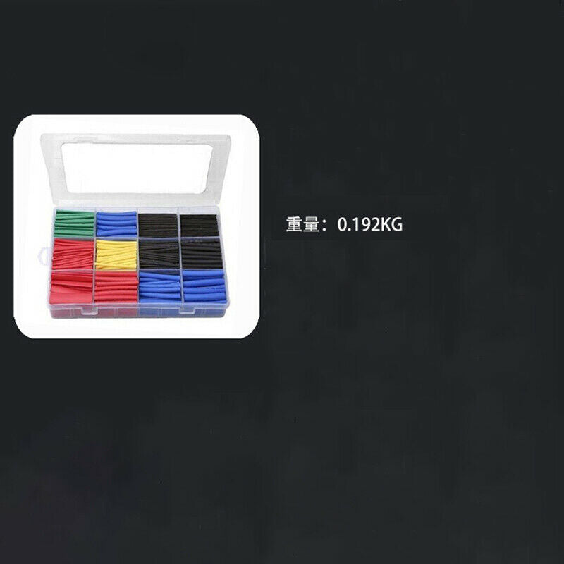560pcs Heat Shrink Tube Assorted Insulation Shrinkable Tube 2:1 Wire Cabl Kw