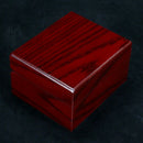 Single Wooden Watch Box Wine Red Watch Storage Box Gift Box Display Cabinet S3T3