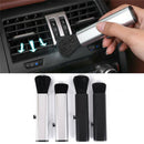 Black Air Conditioner Cleaner Dust Brush Cleaning Brush Clean Car Extensible Hn