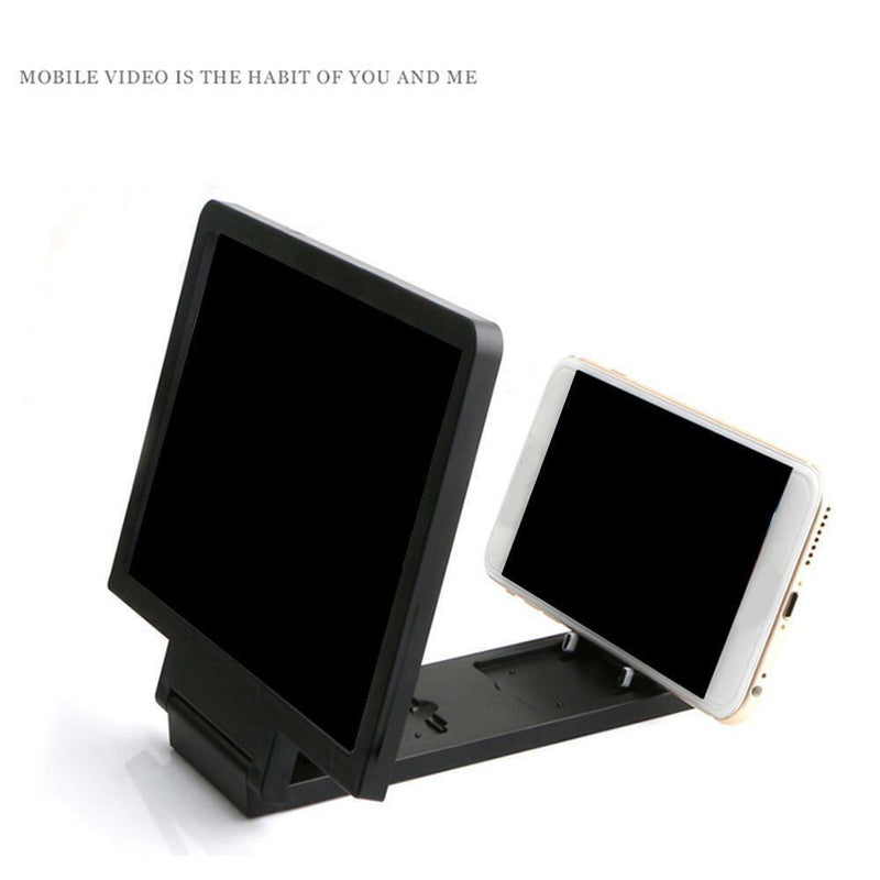 Mobile Phone Screen Magnifier Amplifier HD Expander Holder Stand for Movie A+