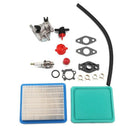 799866 Carburetor + Tune Up Kit Air Filter Fuel Valve for Briggs and Stratt
