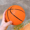6x Inflatable Basketballs 6 inch, Beach Balls for Sports Birthday Parties, Beach