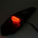 Motorcycle Fender Led Brake Tail Light For Off-Road Motorcycle Exc