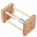 1 pcs wood + glass + sand 1 minute small square Timing hourglass 9 * 4.5 *  V2K7