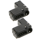 2Pcs Headphone Audio Jack Socket Port for Sony Playstation 4 PS4 Controller