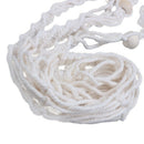 Macrame Plant Hangers Indoor Outdoor Hanging Planter Basket Cotton Rope Wit A5Q5