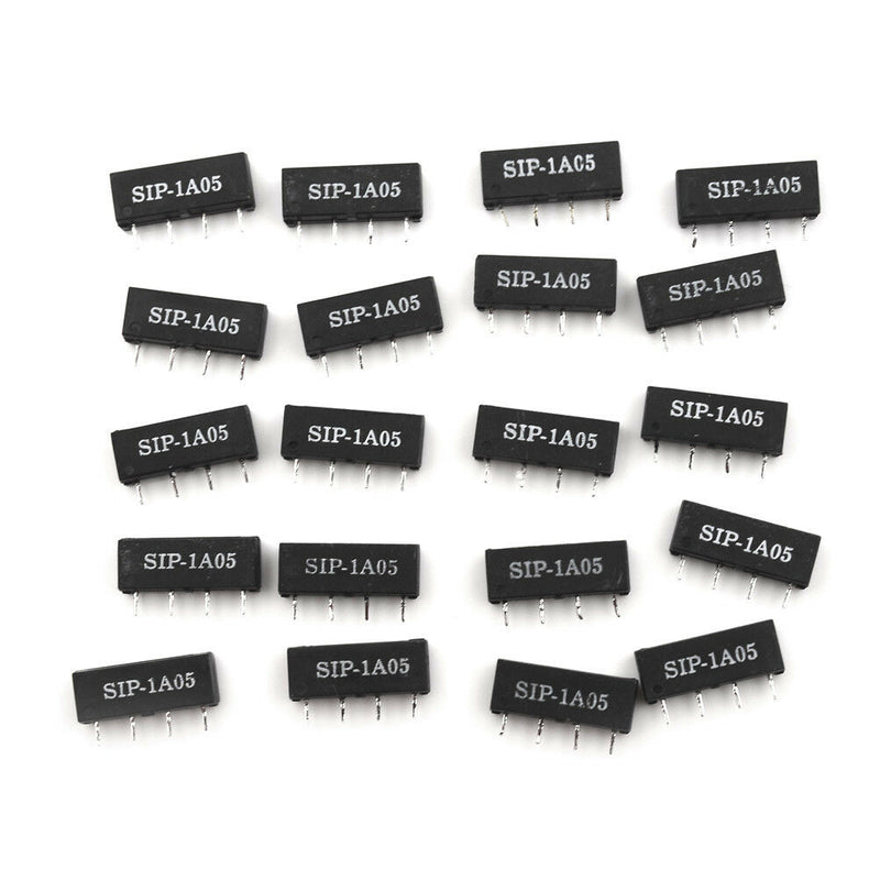 20pcs 5V Relay SIP-1A05 Reed Switch Relay 4PIN CSr PAN CHANG Relay Nw
