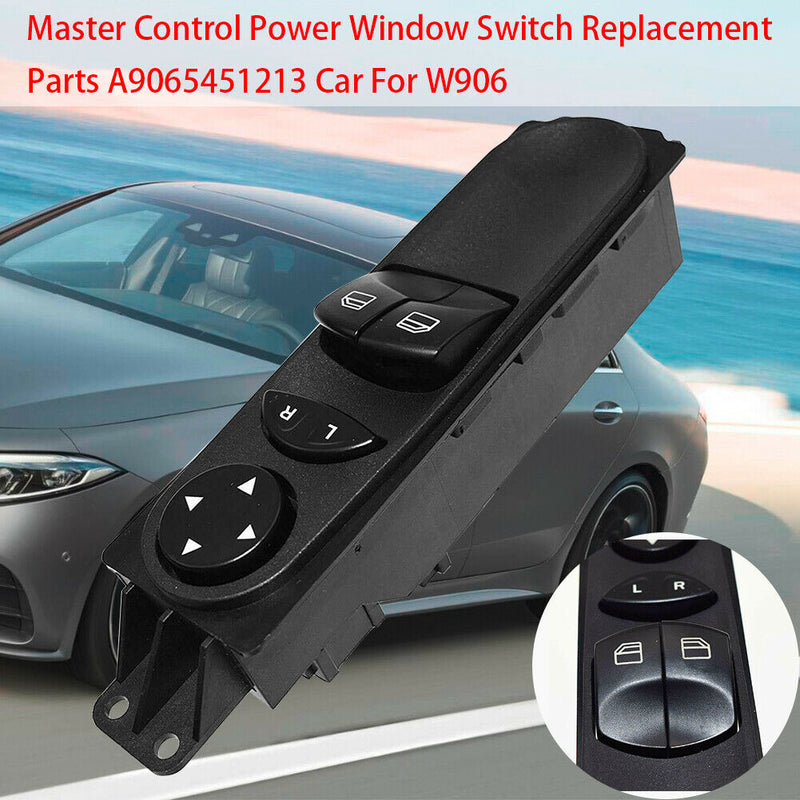 A9065451213 Lifter Power Window Switch Replacement Parts Master Control For W906