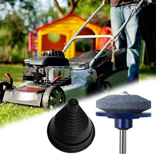 2Pcs/Set Convenient Garden Yard Outdoor Accessories Lawn Mower Blade Sharpe
