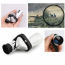 8X20 With Lanyard HD Hunting Bird Shooting Blue Film Camping Portable Monocular