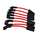 Set of 8 Racing Ignition Spark Plug Wire Set Red 10mm for Chevrolet LS1