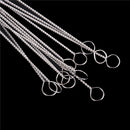 10pcs Baby Feeding Bottle Cup Straw Wash Brush Stainless Steel Spiral Cleaner 3C