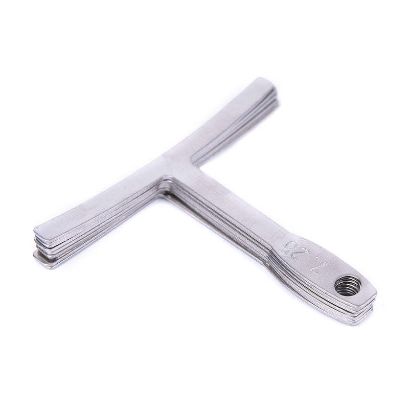 Set of 9 Luthier tools Understring radius gauge for guitar and bass setup A Bj