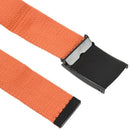 Unisex Canvas Strap Canvas Belt with Buckle (orange)